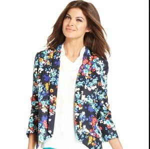 Ellen Tracy 💐Floral🌻 blazer Jacket New SIZE 6